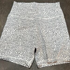 Buffbunny Black and White Polka Dot Shorts